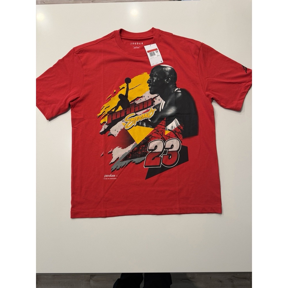 Jordan Formula Tee Fire Red IB8814-671 Mens L NWT